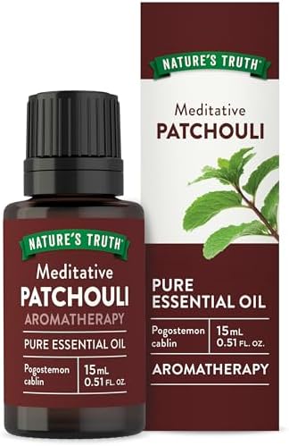 Nature's Truth Meditative Patchouli Pure Essential Oil – 15 mL