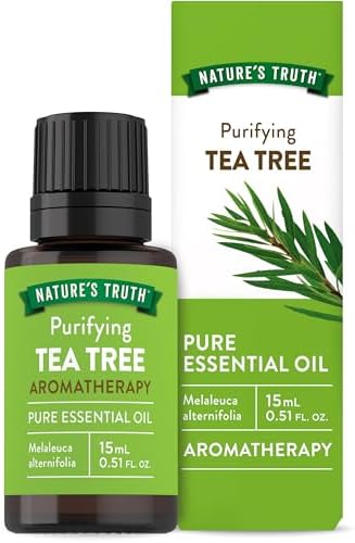 Nature's Truth Purifying Tea Tree Pure Essential Oil – 15 mL