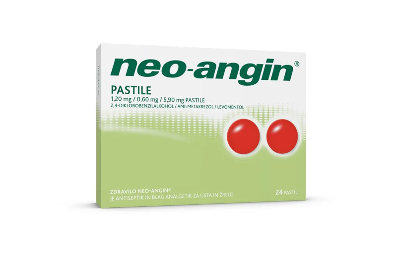 Neo-Angin Throat Lozenges – 24 Lozenges