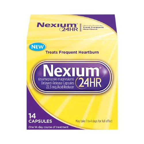 Nexium® 24HR Esomeprazole Magnesium 20 mg – 14 Delayed-Release Capsules