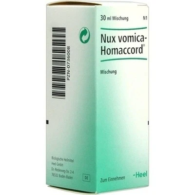 Nux Vomica-Homaccord Oral Drops for Digestive & Gastrointestinal Support – 30 mL