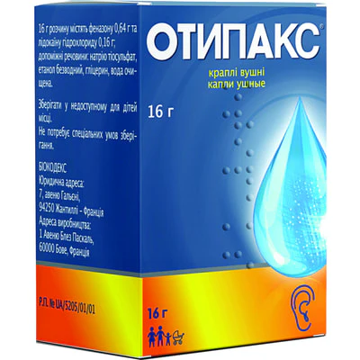 Otipax Ear Drops – 16 g