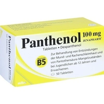 Panthenol 100 mg – Jenapharm 20-50 tabs