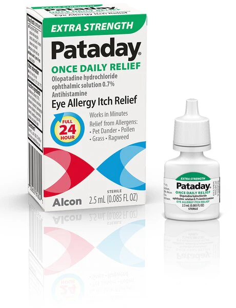Olopatadine Hydrochloride 0.7% Eye Allergy Itch Relief 24 Hour Eye Drops – 2.5 mL