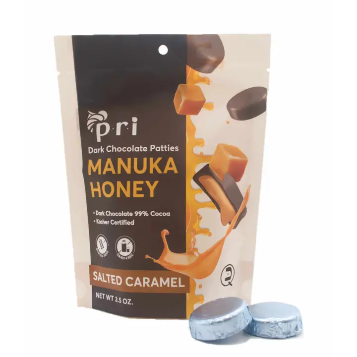 PRI Manuka Honey Coffee Chocolate Patties – 5 Oz - Image 2