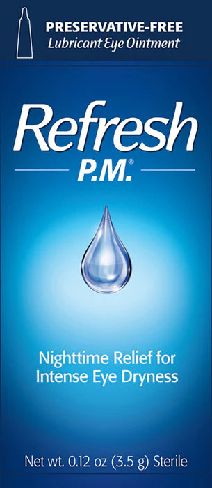 Refresh P.M.® Lubricant Eye Ointment Nighttime Relief – 0.12 oz (3.5 g)