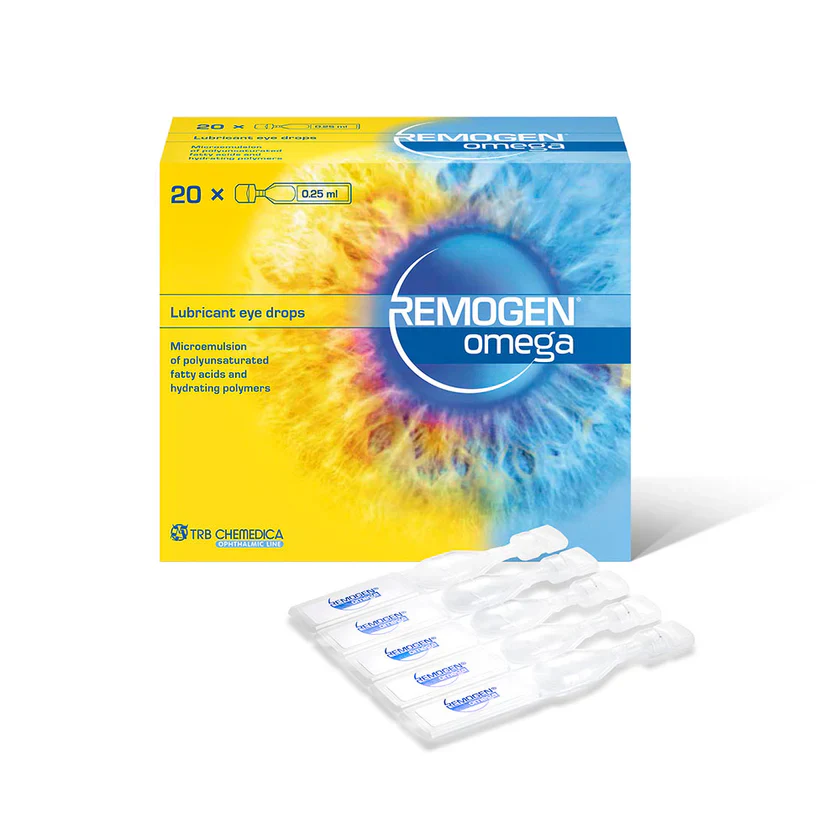 REMOGEN® Omega Eye Drops – 20 × 0.25 ml