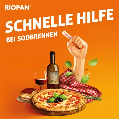RIOPANĀ® Magen Gel 3X10ml sachets - for heartburn and acid-related stomach complaints