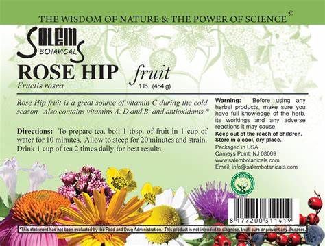 Rose Hip Berries (Rosa canina / Шиповник) – Dried Herbal Fruit