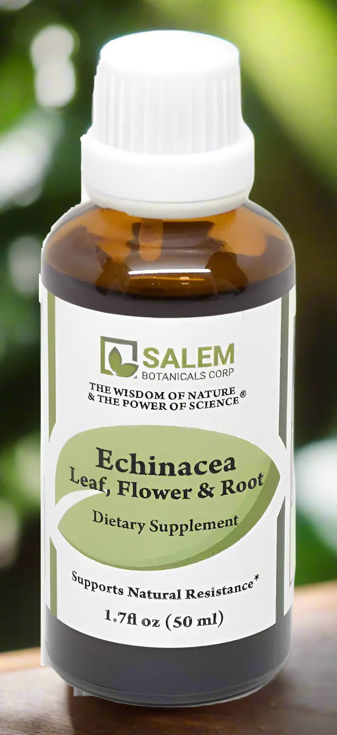Salem Botanicals Echinacea Leaf & Root Tincture, 1.7 fl oz (50 ml)