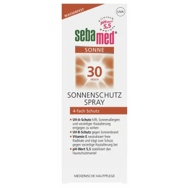 Sebamed Sun Protection Lotion/spray SPF 30/50 – 150 ml - Image 3