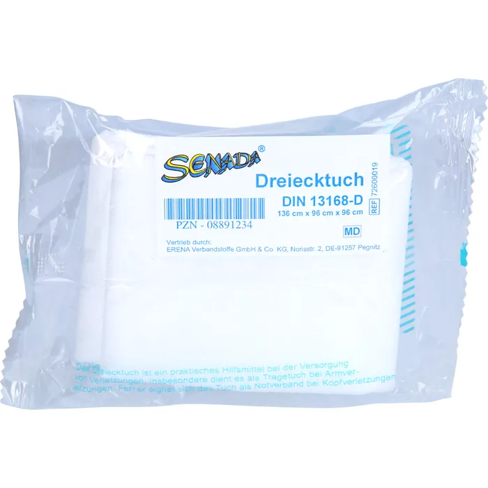 Senada DIN 13168-D Triangular Bandage – 136 cm × 96 cm × 96 cm