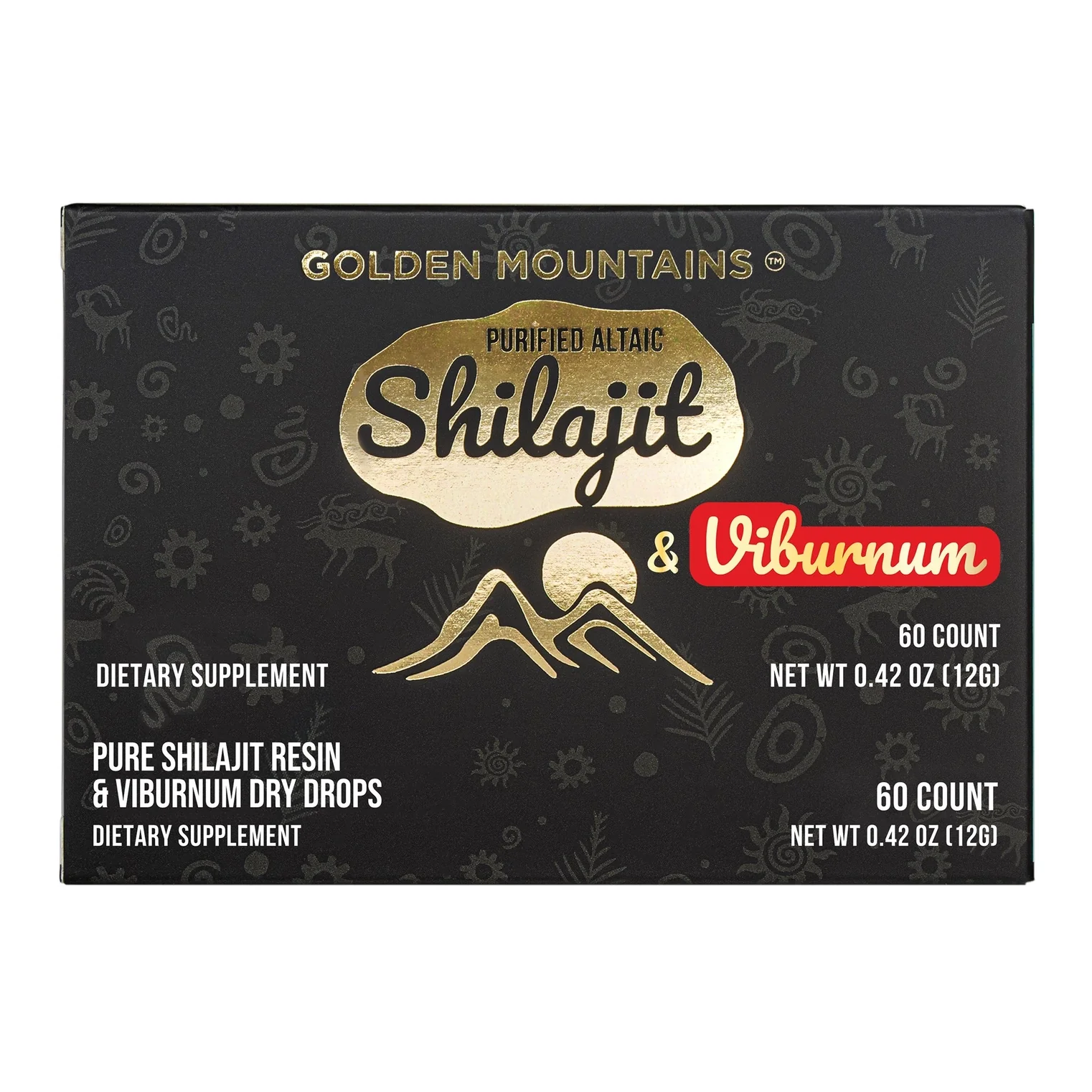 Siberian Green Shilajit Dry Drops with Viburnum Berries Extract, 60 Tablets - Image 2