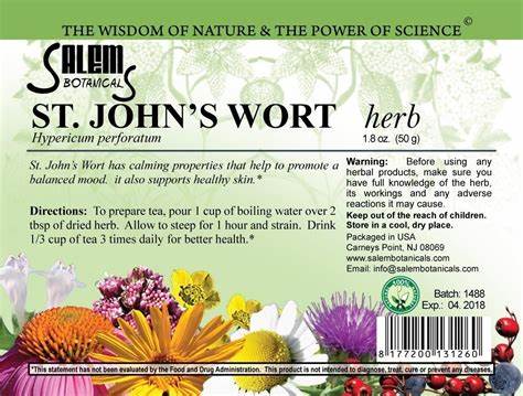 St. John’s Wort Herb (Зверобой) – Herbal Tea, 50 g
