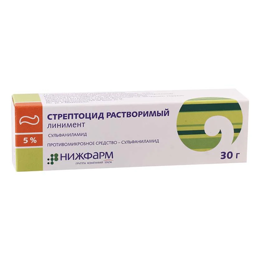 Streptocide Dispersing Ointment 5% – 30 g
