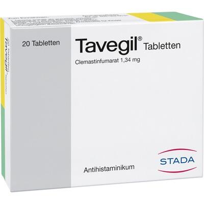 Tavegil 1 mg – 20 Tablets