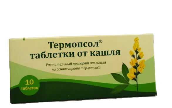 Termopsol cough tablets, 10 ct