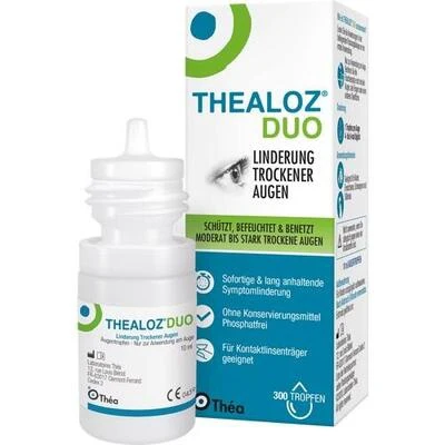 Thealoz Duo Eye Drops for Dry & Irritated Eyes – 10 ml