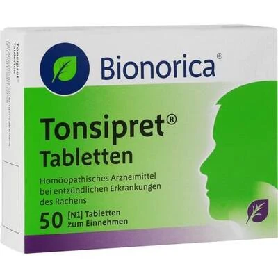 Tonsipret Tablets – Natural Throat & Tonsil Support, 50 Tablets