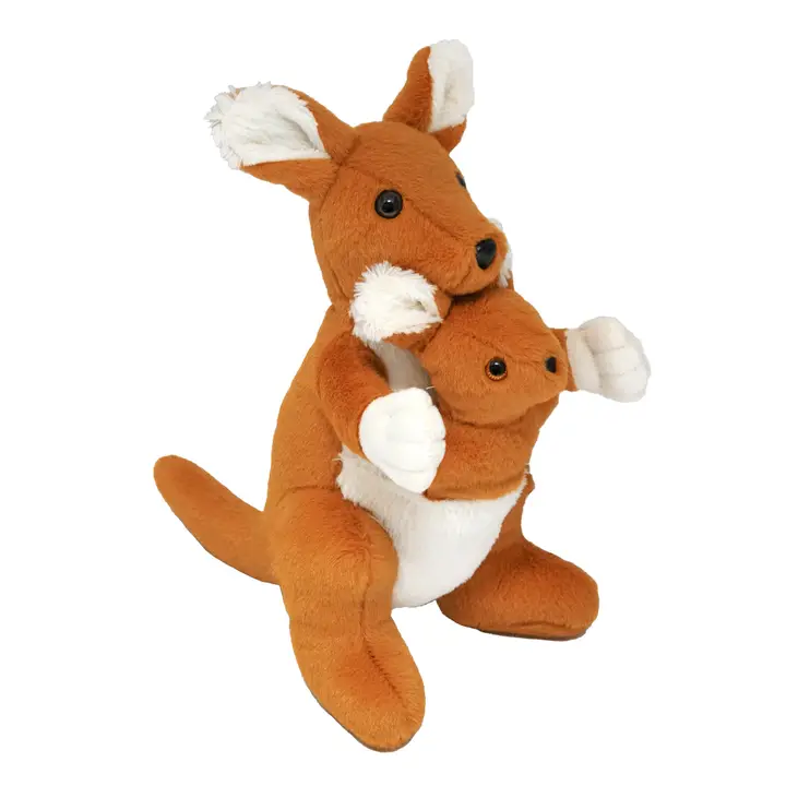 Toy Kangaroo with Baby, Plush Toy, Tigres - Image 2