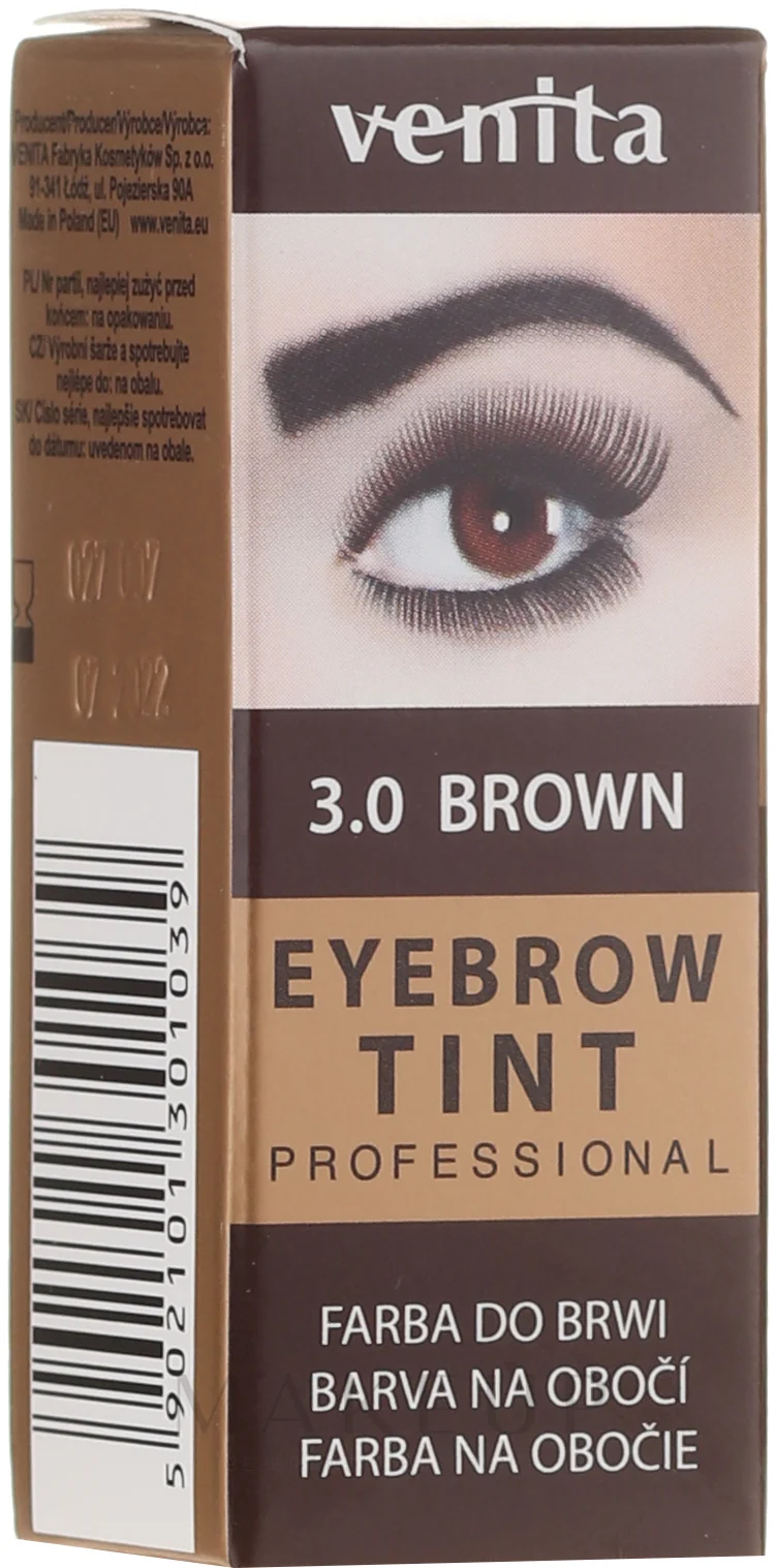 Venita Eyebrow Tint  | Semi-Permanent Ammonia-Free Brow Color