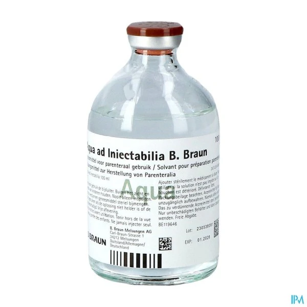 Water for injections 5/10/50/100/250/500 ml vials - Image 4