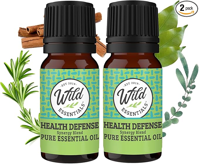 Wild Essentials Health Defense 100% Pure Essential Oil Synergy Blend â 10 ml