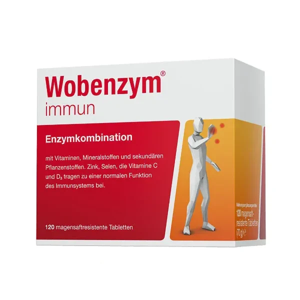 Wobenzym Immun  60-120 Tablets