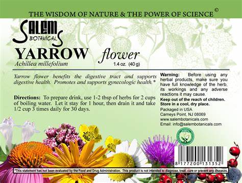 Yarrow Flower (Тысячелистник Цветы), 40 g